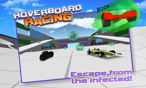 Изображение игры: Hoverboard Racing