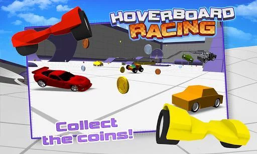 Изображение игры: Hoverboard Racing