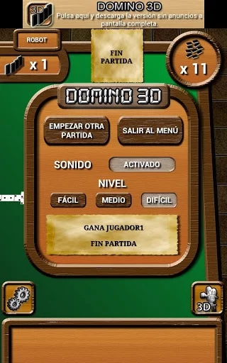 Изображение игры: Domino 3D