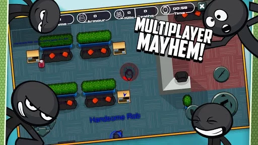 Изображение игры: Stick Fighting: Online Battle