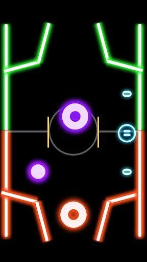 Изображение игры: Finger Glow Hockey
