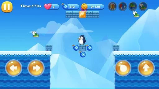 Изображение игры: Penguin Run 2