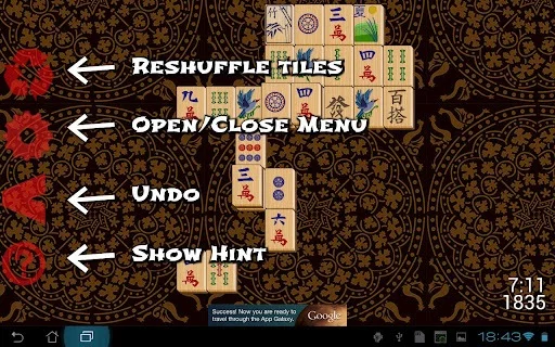 Изображение игры: Mahjong HD