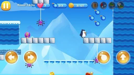 Изображение игры: Penguin Run 2