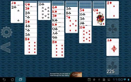 Изображение игры: Yukon Solitaire HD