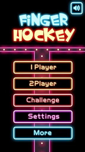 Изображение игры: Finger Glow Hockey