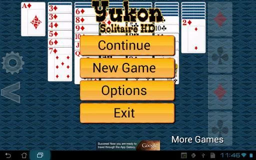 Изображение игры: Yukon Solitaire HD
