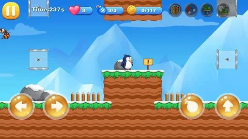 Изображение игры: Penguin Run 2