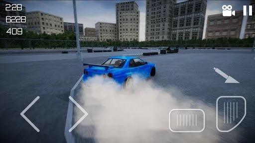 Изображение игры: Drifting Nissan Car Drift Racing