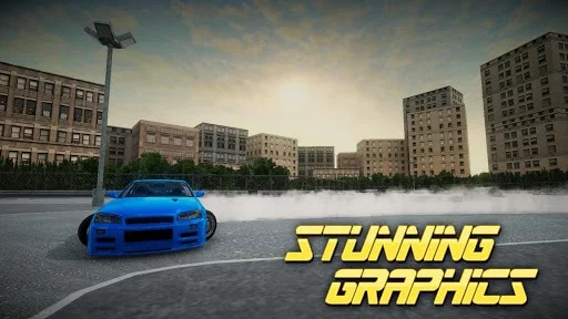 Изображение игры: Drifting Nissan Car Drift Racing