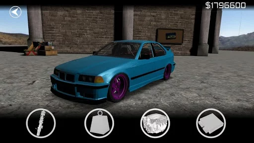 Изображение игры: Drifting BMW Car Drift Racing