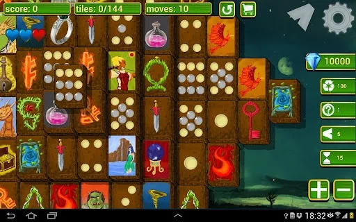 Изображение игры: Fantasy Mahjong