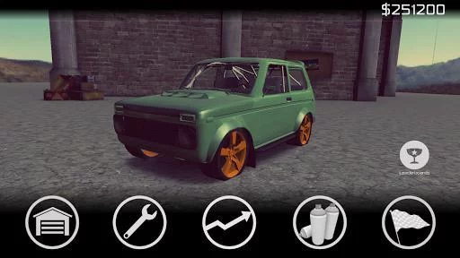Изображение игры: Drifting Lada - VAZ Car Drift Racing