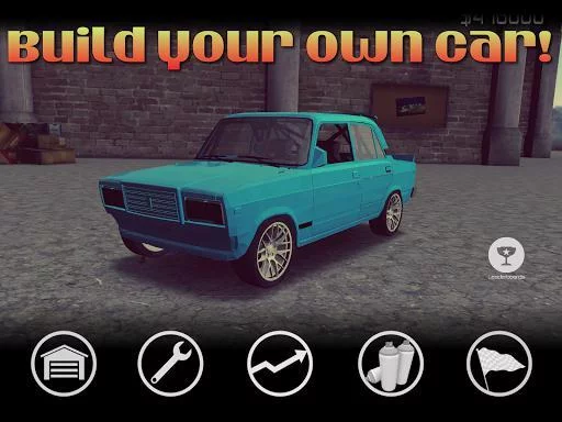 Изображение игры: Drifting Lada - VAZ Car Drift Racing