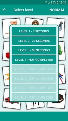 Изображение игры: Brain game. Picture Match.