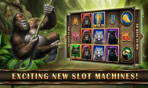 Изображение игры: Slots Super Gorilla Free Slots