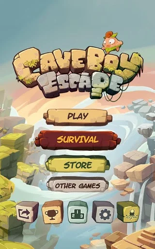 Изображение игры: Caveboy Escape