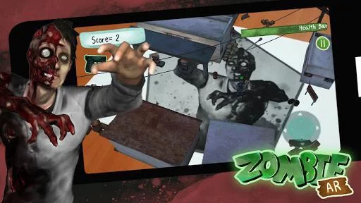 Изображение игры: Zombie Augmented Reality (AR)