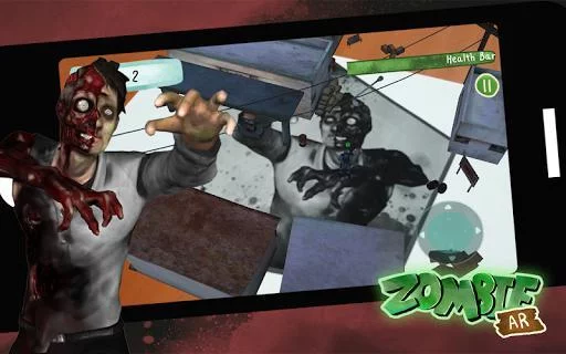 Изображение игры: Zombie Augmented Reality (AR)