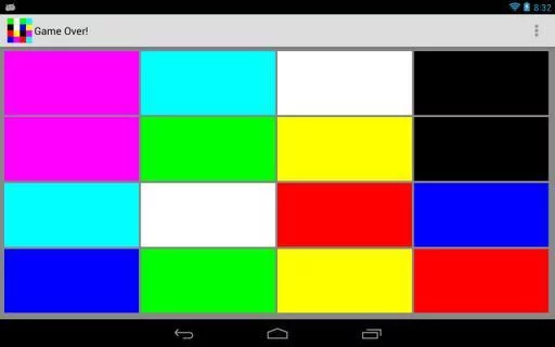 Изображение игры: Color Concentration