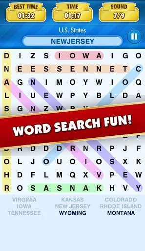 Изображение игры: Word Search Genius