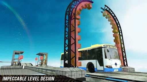 Изображение игры: Impossible Bus Simulator
