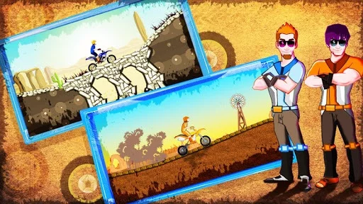 Изображение игры: Desert Rage - Bike Racing Game