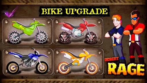 Изображение игры: Desert Rage - Bike Racing Game