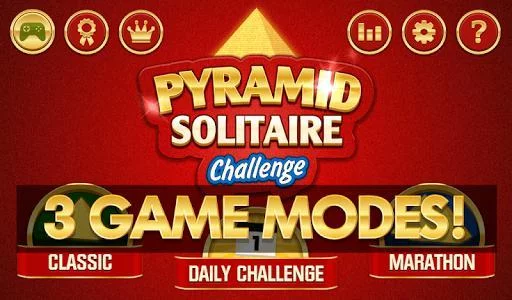 Изображение игры: Pyramid Solitaire Challenge
