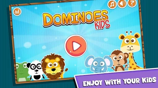 Изображение игры: Dominoes Kids