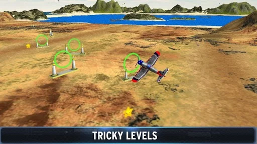 Изображение игры: Airplane Driving Simulator