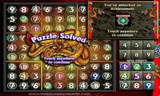 Изображение игры: Sudoku Dragon Gems FREE