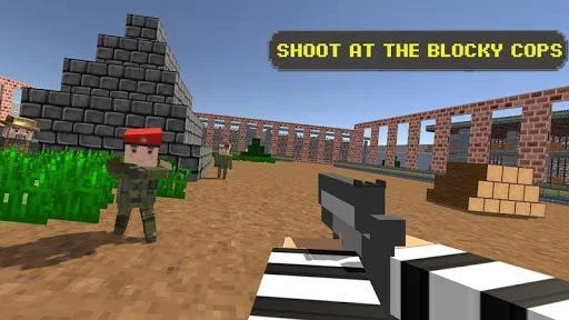 Изображение игры: American Jail Break - Block Strike Survival Games