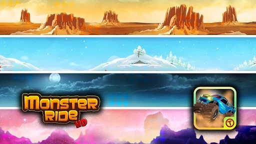 Изображение игры: Monster Ride HD - Free Games