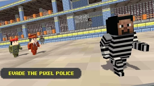 Изображение игры: American Jail Break - Block Strike Survival Games