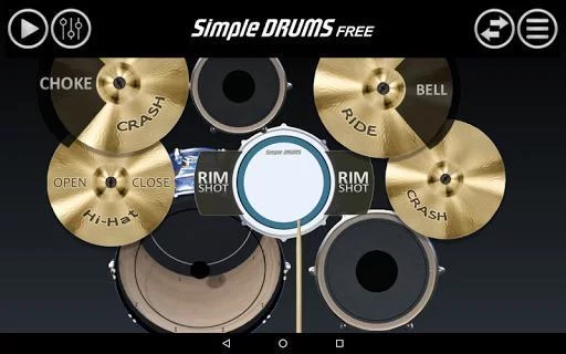 Изображение игры: Simple Drums Free