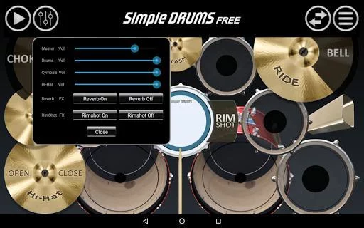 Изображение игры: Simple Drums Free