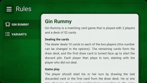 Изображение игры: Gin Rummy (Free)