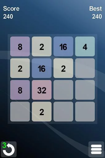Изображение игры: 2048 Puzzle