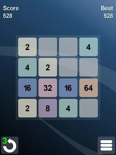 Изображение игры: 2048 Puzzle