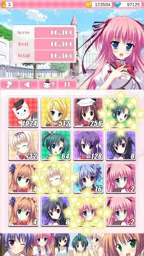 Изображение игры: Princess Evangile 2048