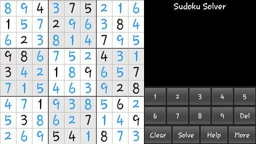 Изображение игры: Sudoku Solver