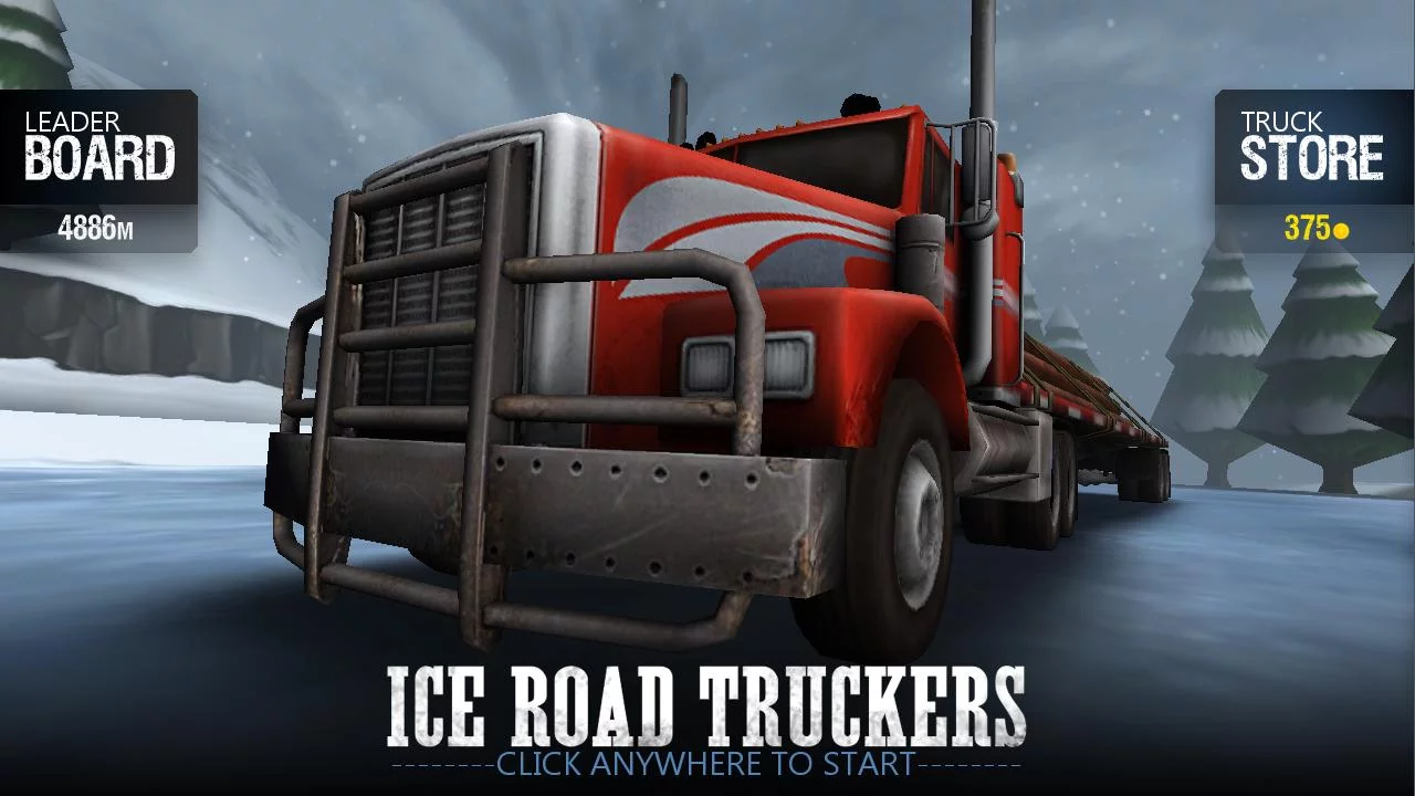 Изображение игры: Ice Road Truckers