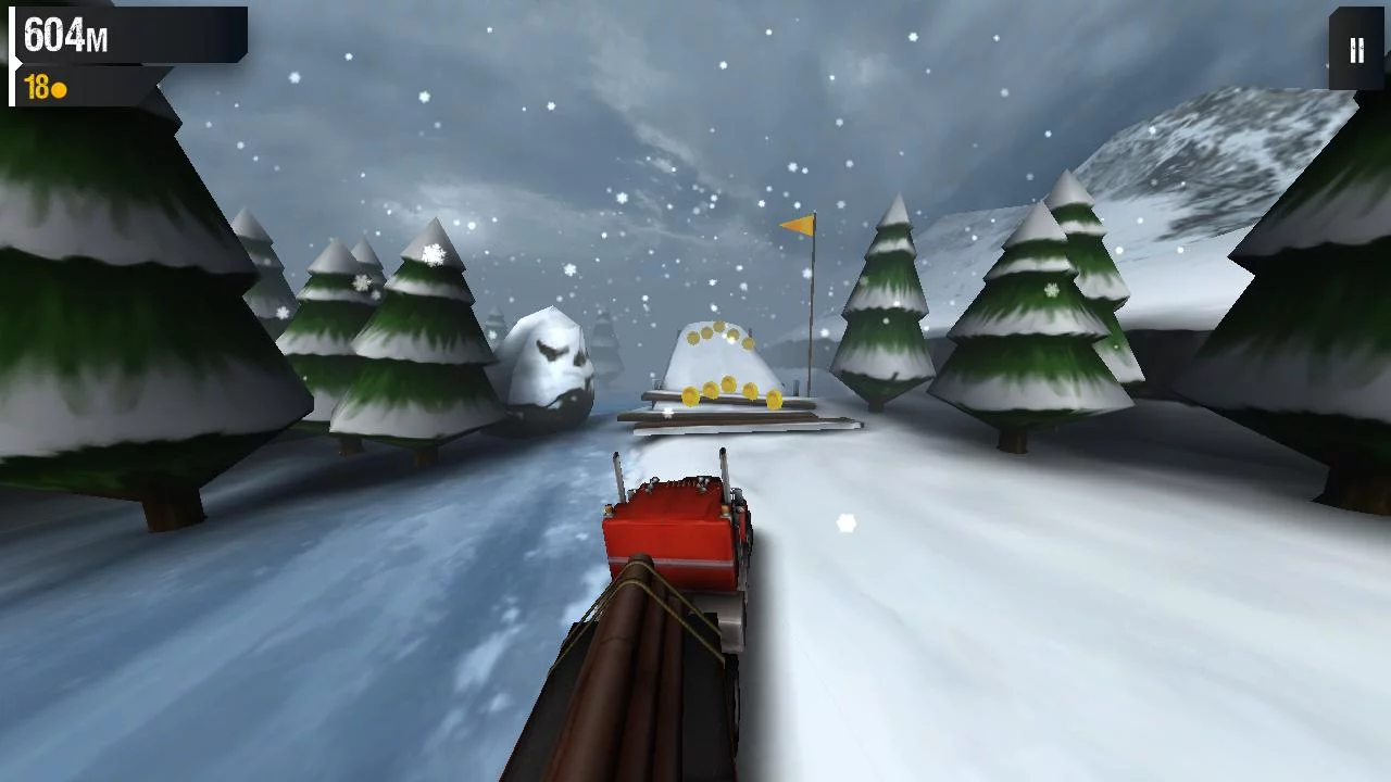 Изображение игры: Ice Road Truckers