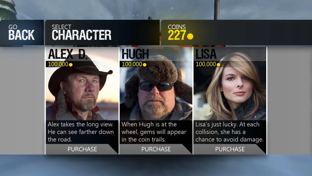 Изображение игры: Ice Road Truckers
