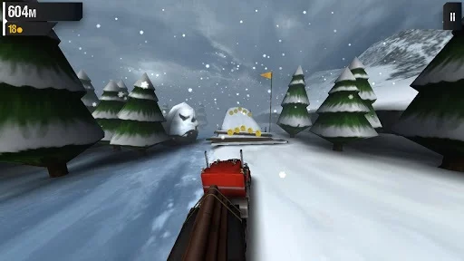 Изображение игры: Ice Road Truckers