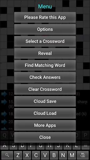Изображение игры: Cryptic Crosswords