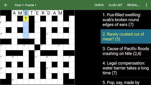 Изображение игры: Crossword Cryptic