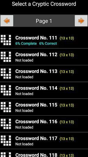 Изображение игры: Cryptic Crosswords