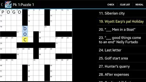 Изображение игры: Crossword (US)